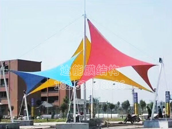 膜結構廣場景觀